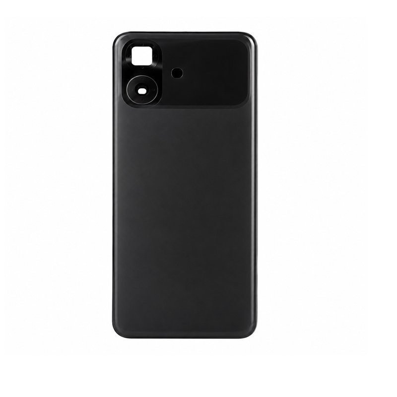 Back Panel Housing Body with Logo For Infinix Hot 60 5G X6726 Black